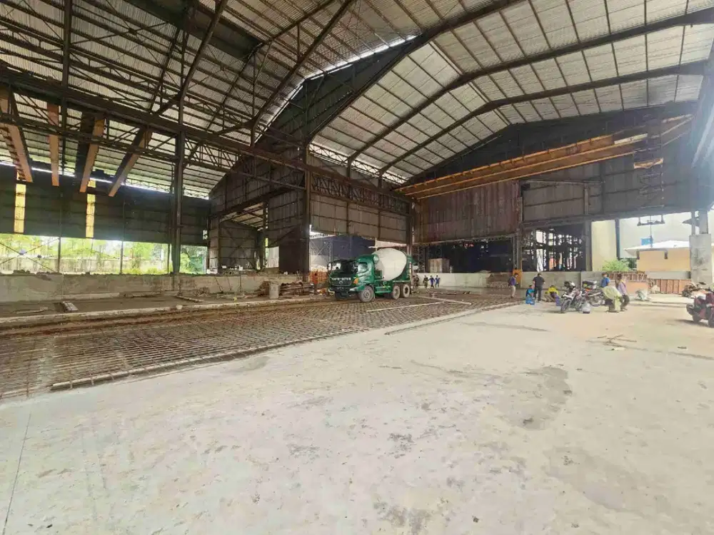 Gudang Siap Huni Tersedia Crane di Tambun Bekasi