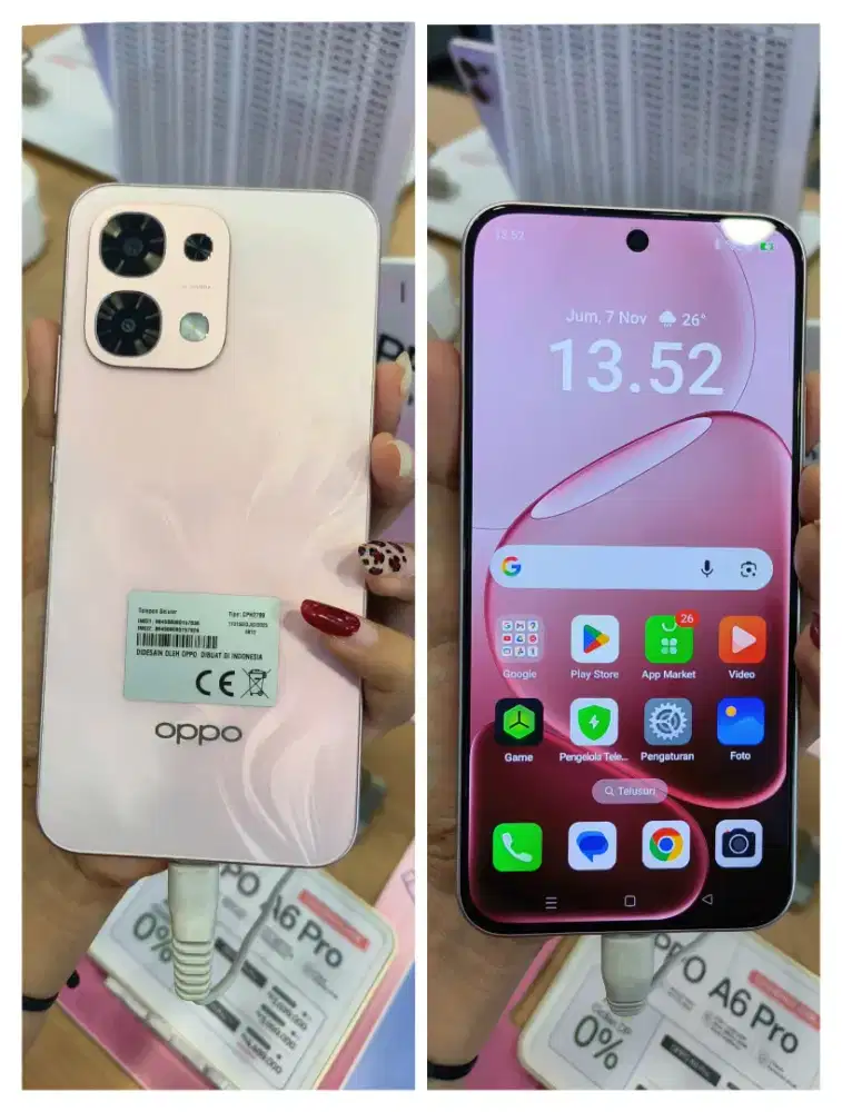OPPO A6 Pro 8/128 New Bergaransi Resmi 12 Bulan