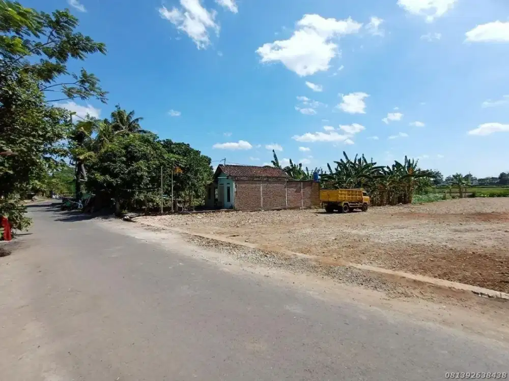 Tanah SHM Bantul Wonokromo Dekat Terminal Giwangan Yogyakarta