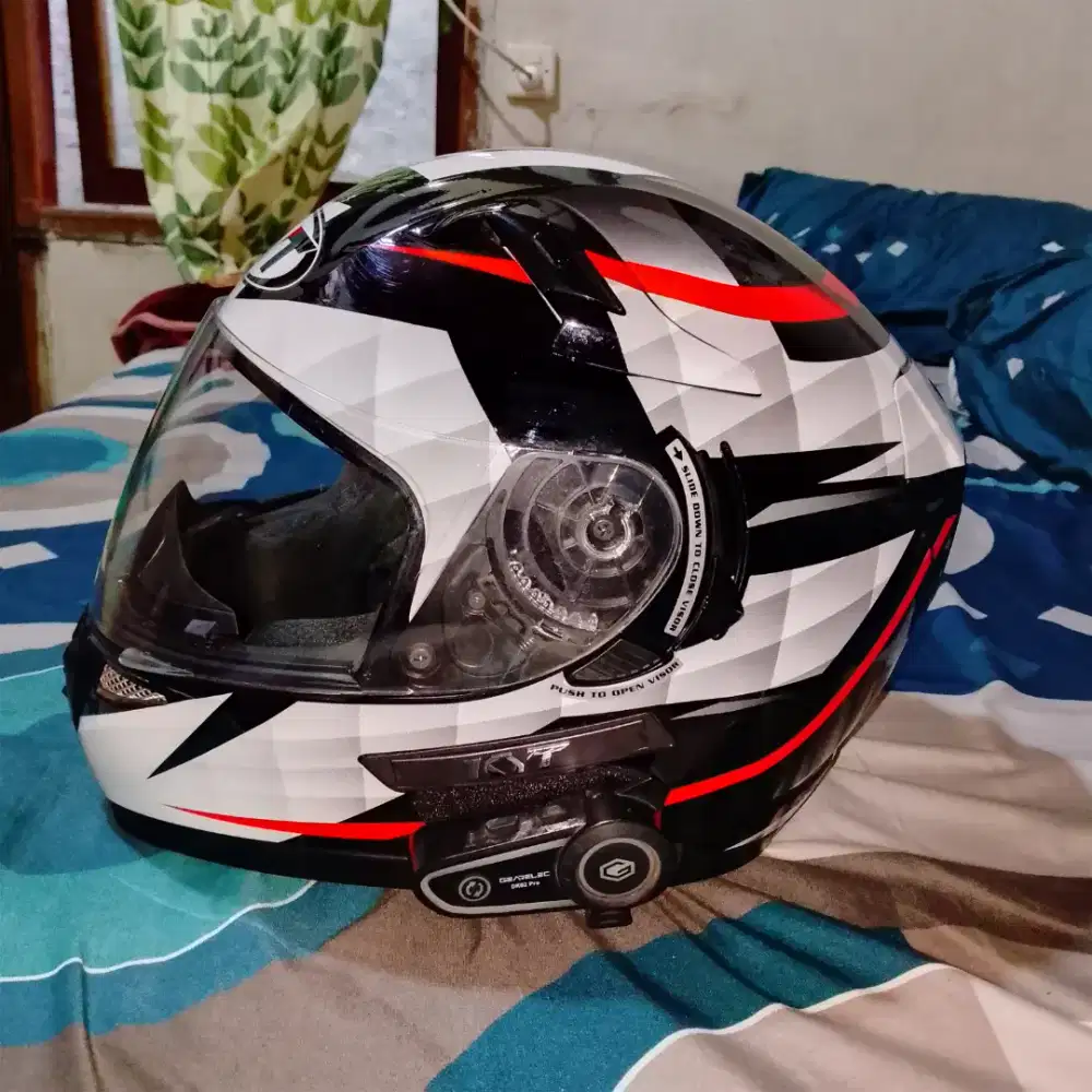 HELM KYT DOT MINUS PEMAKAIAN BARU 1 MINGGU