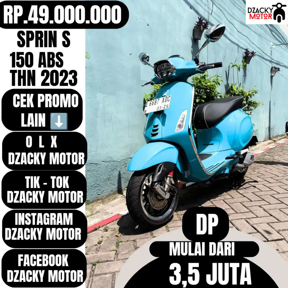 VESPA SPRINT S 150 ABS 2023 SECOND LIKE NEW