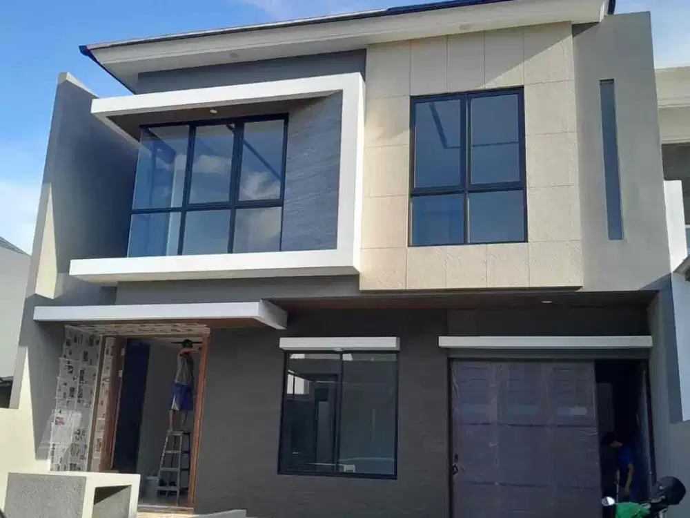 rumah baru minimalis modern woodland citraland