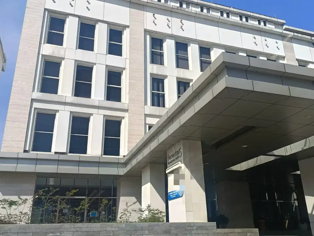 Disewakan Kantor FBL 5 Posisi Hoek 4 Lantai Plus Basement, Ada Lift