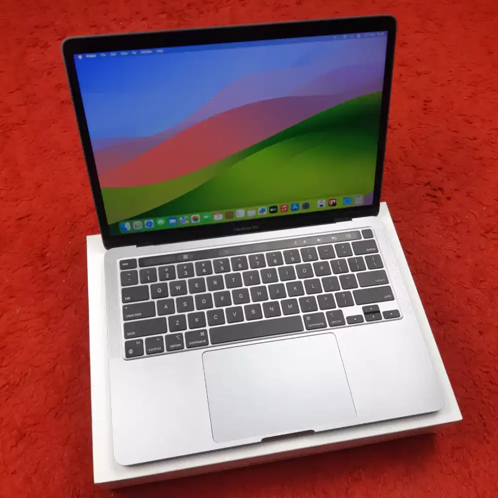 Macbook pro m1 2020 ram 16gb ssd 256gb fullset bisa cod