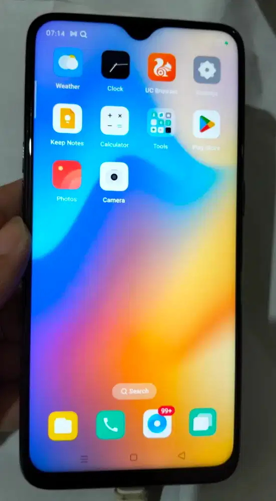HP OPPO F9 Kondisi mulus, Lengkap kotak RAM 4/64