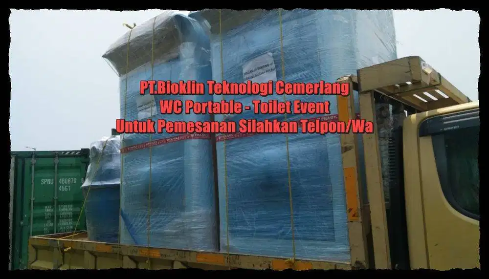 Toilet Fiberglass - Toilet Out Door - Wc Portable -Toilet Proyek