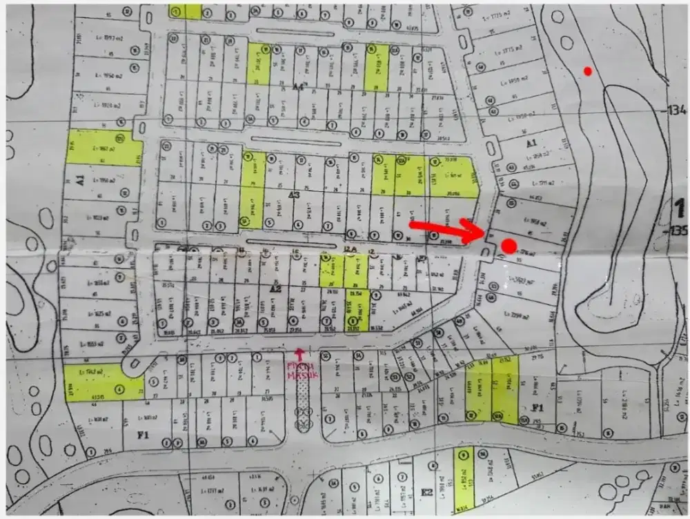 Kavling Main Road Citraland Row Jalan 4 Mobil Alam Hijau Surabaya