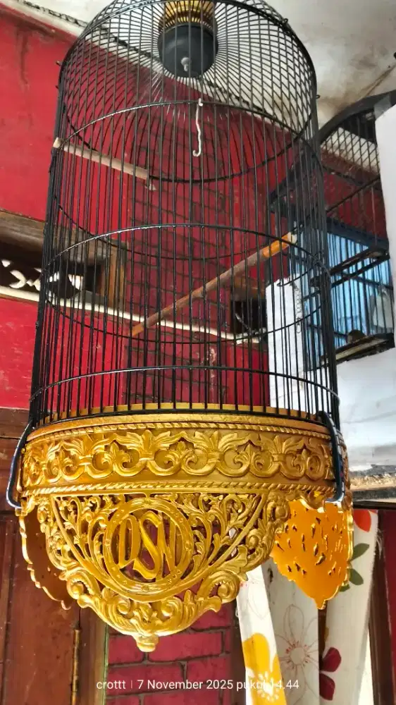 Kandang burung ukiran
