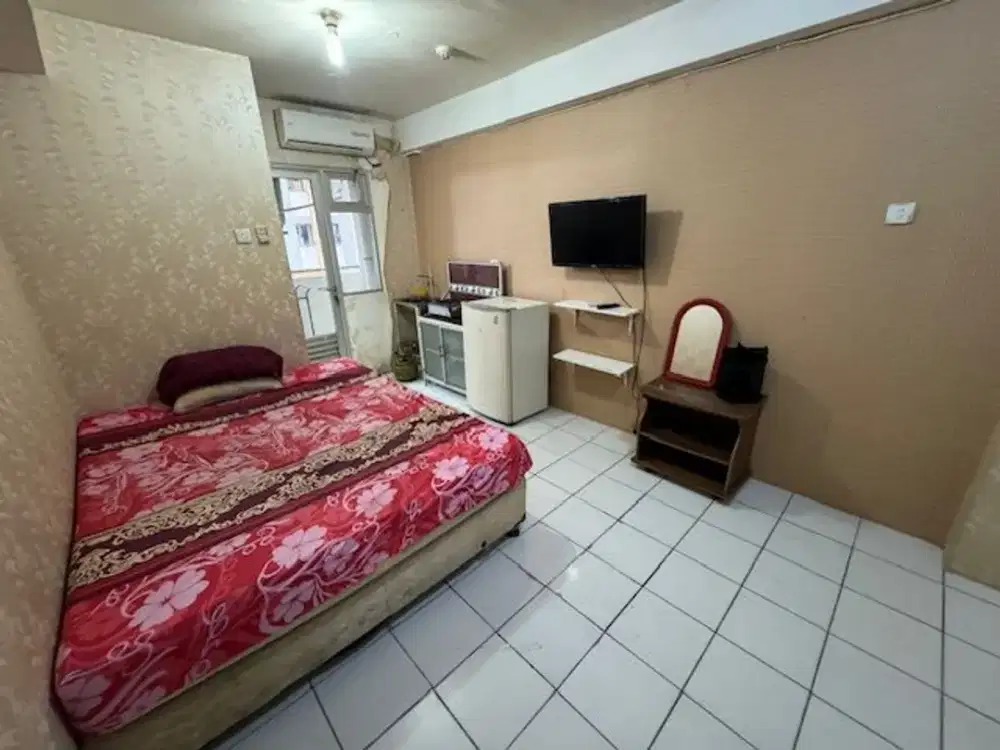 SEWA - Apartemen Gading Nias Studio Furnished Bulanan di Alamanda