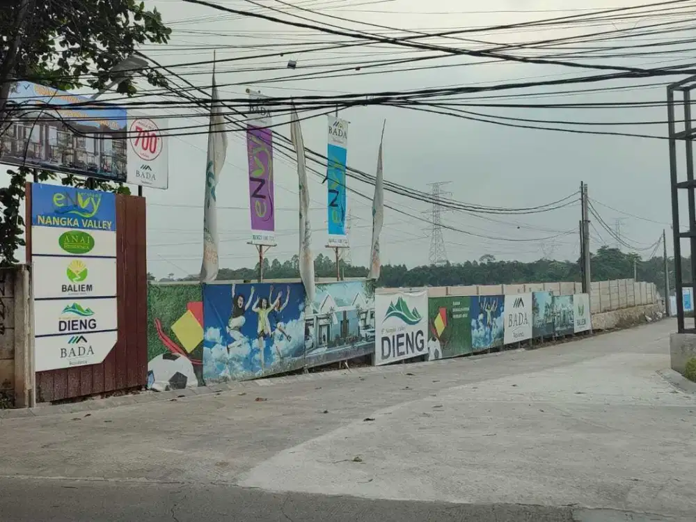 JUAL TANAH MURAH DALAM CLUSTER PINGGIR JALAN SAWANGAN DEPOK