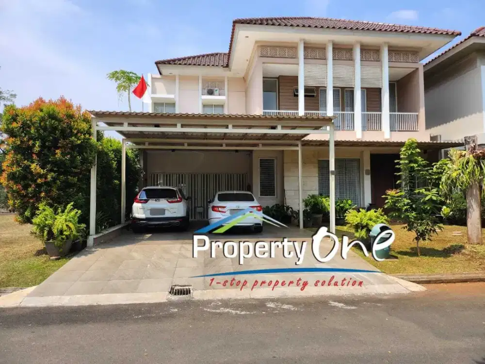 Dijual Rumah Mewah Cluster Alam Sutra Siap Huni (LD)