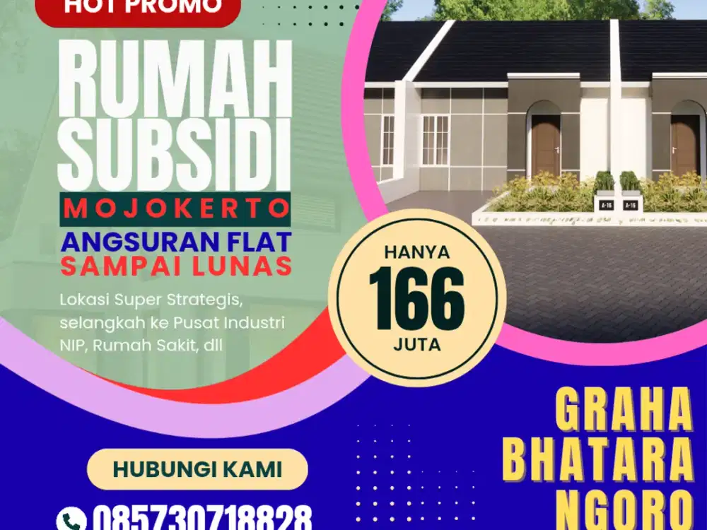 Jual Cepat Rumah Subsidi di Mojokerto