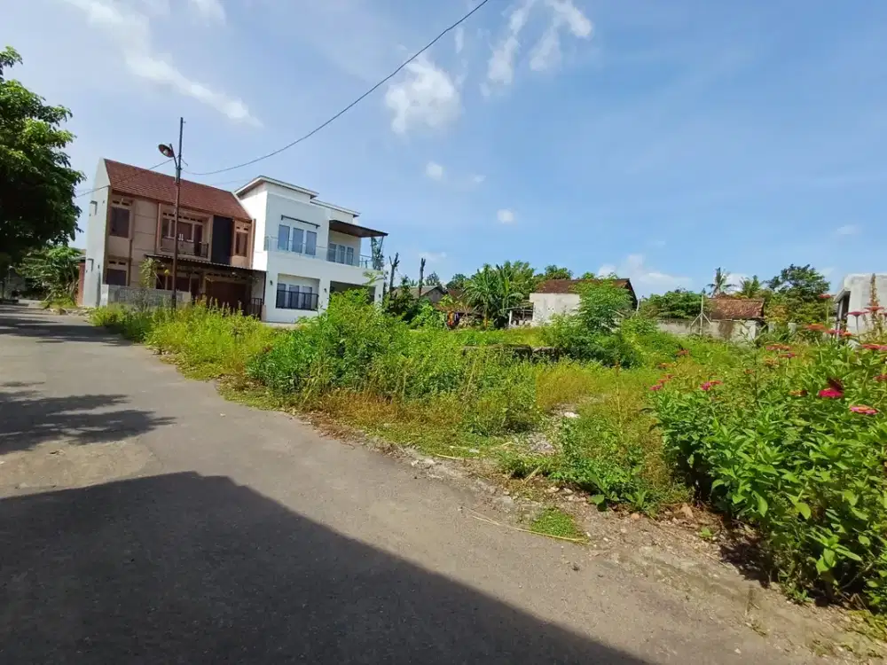 Jual Tanah SHM Siap AJB Jl Jogja-Solo Dekat Candi Prambanan