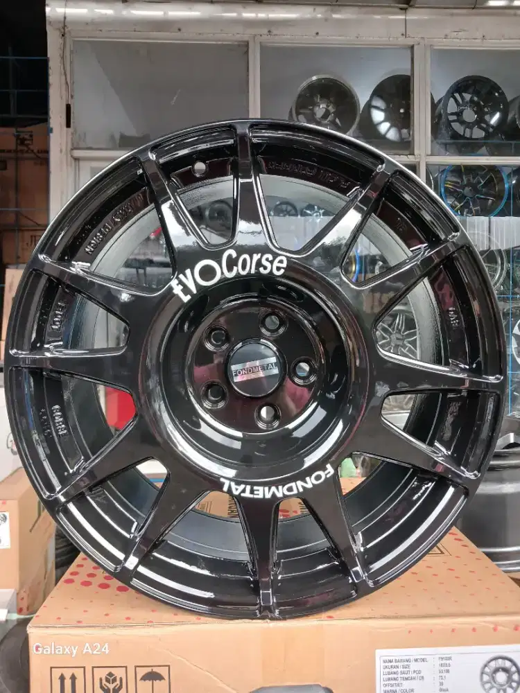 Fondmetal Evocorse ring 18x8,5 pcd 5x108 ET 35 chery omoda J6 tiggo