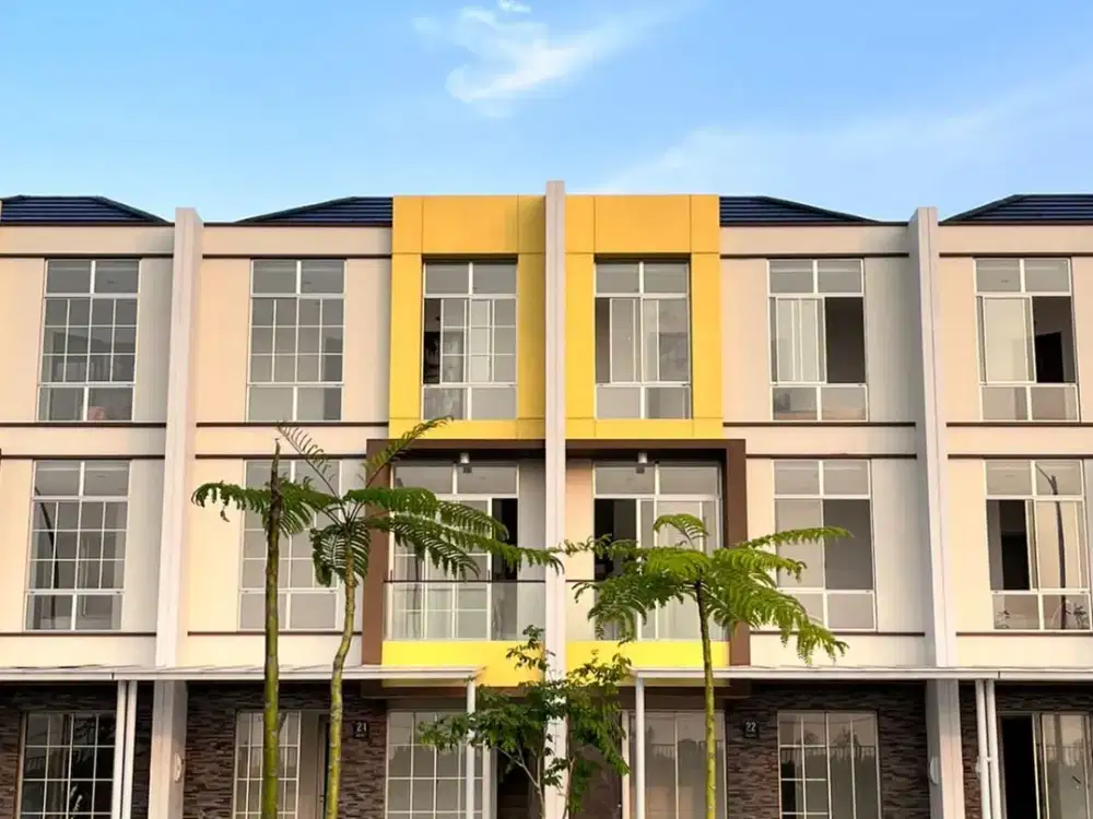 DISEWA Rumah PIK 2 Ukuran 6x10 Aralia 3 Lantai TERMURAH 50JT/TAHUN