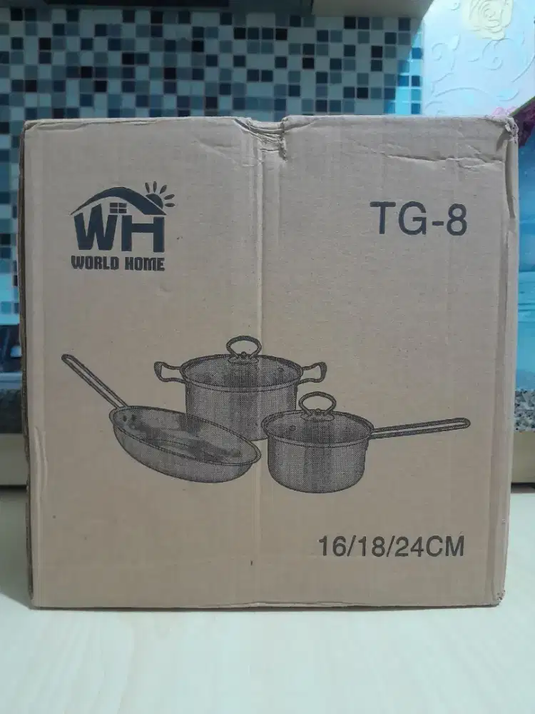 Dijual 1 set panci world home