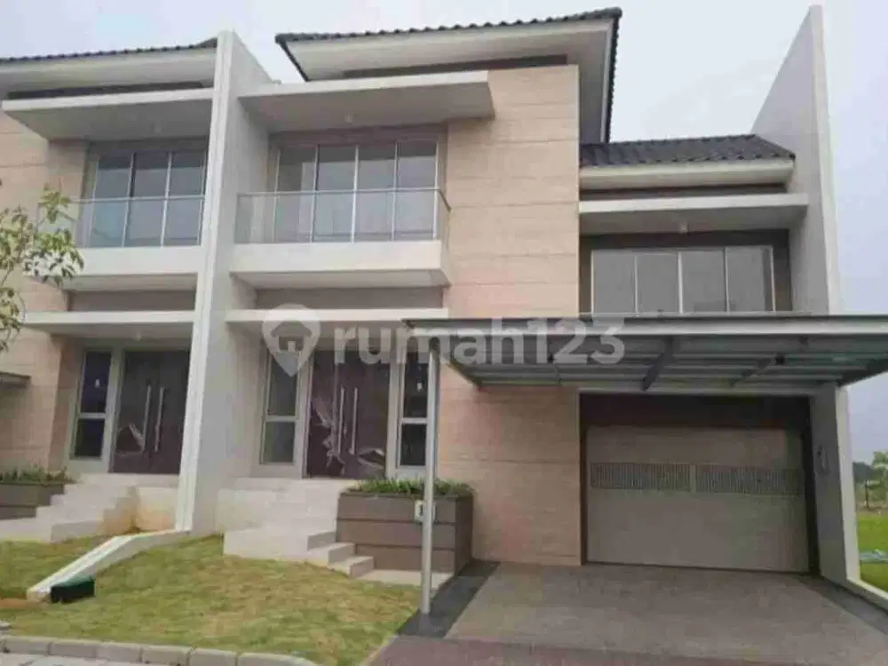 Rumah Golf Island Cluster Depan Posisi Bagus Termurah