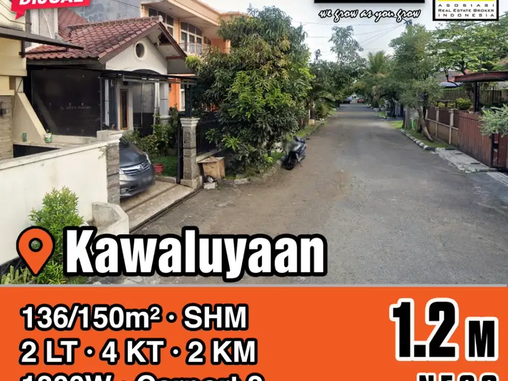 Kawaluyaan Soekarno Hatta Bandung Kota, Jalan Lebar, Murah