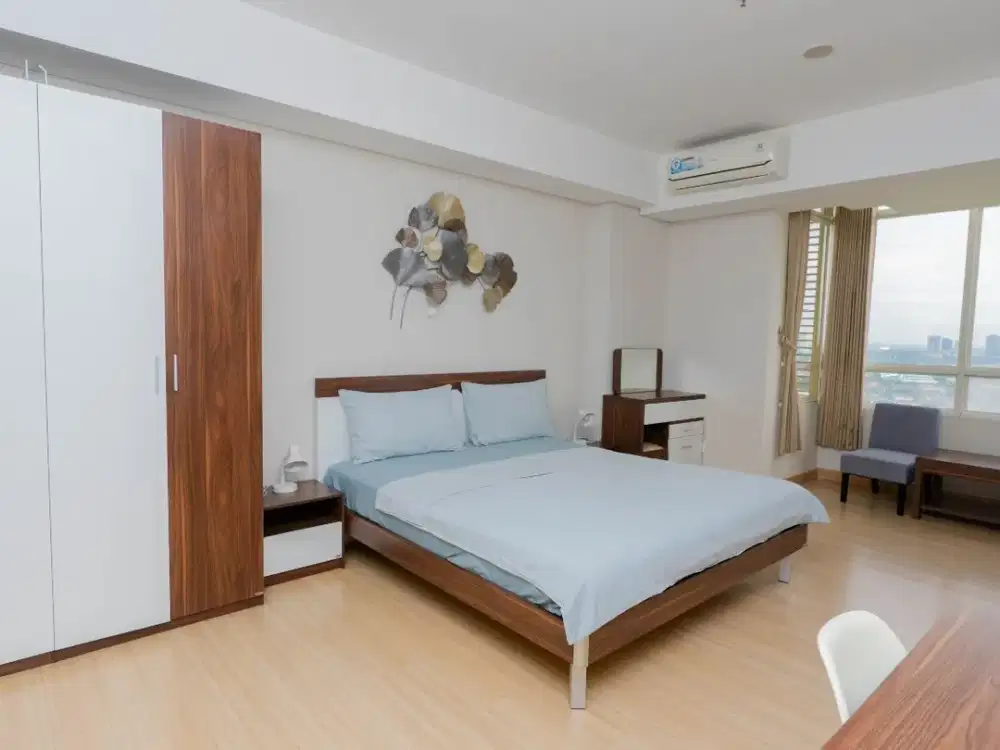 Sewa Apartemen Skandinavia Full Furnished Fasilitas Premium Tipe Studio di Kota Tangerang