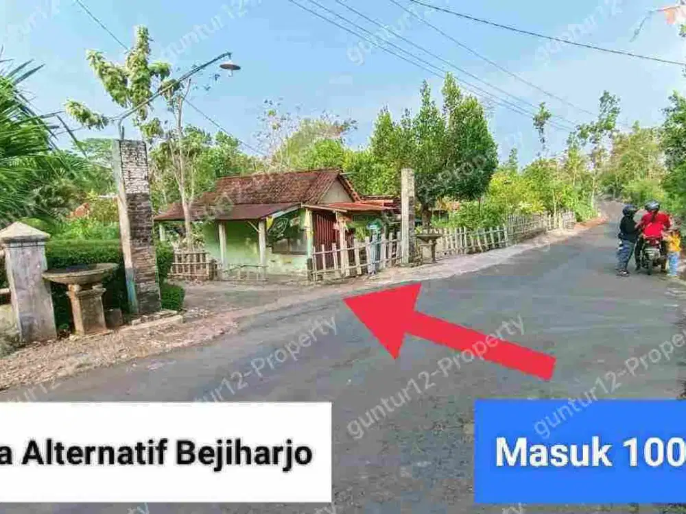 Tanah Dijual Murah dan strategis Dekat Kota Wonosari