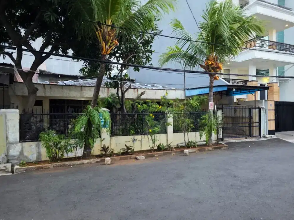 Rumah Tua Hitung Tanah 650m2 Gandeng Bisa Satuan di Pluit Permai