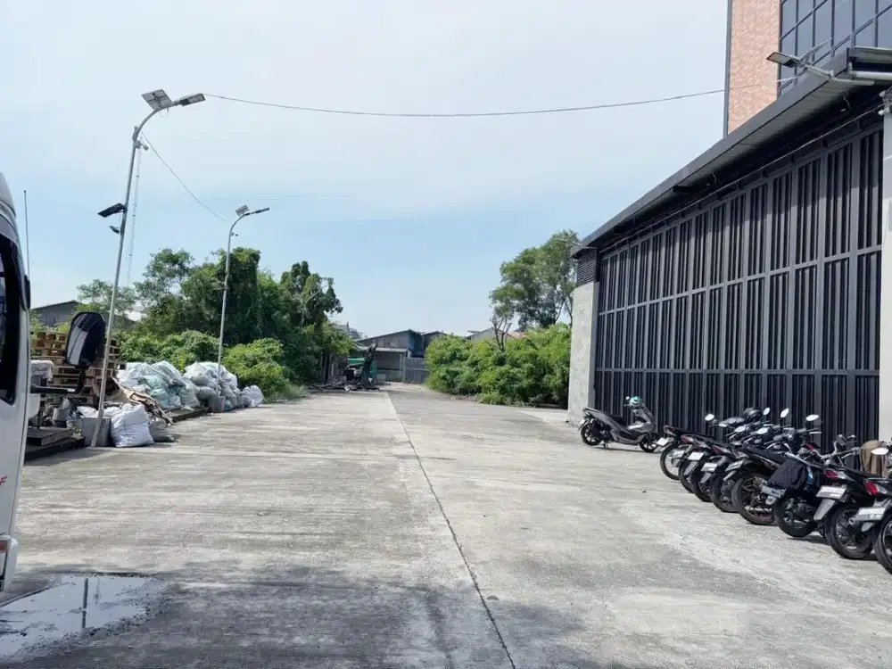 Kavling Gudang hanya 2 menit ke Pintu TOL Kapuk Kamal Bandara Soetta