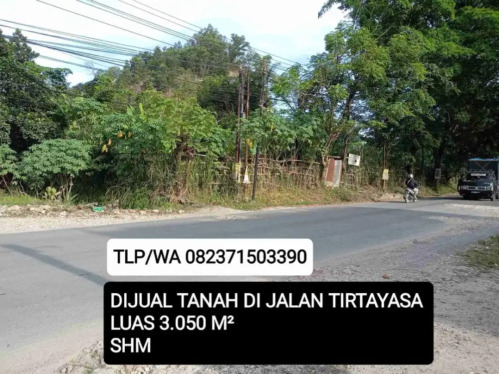 tanah 3.050 m² tirtayasa sukabumi bandar lampung
