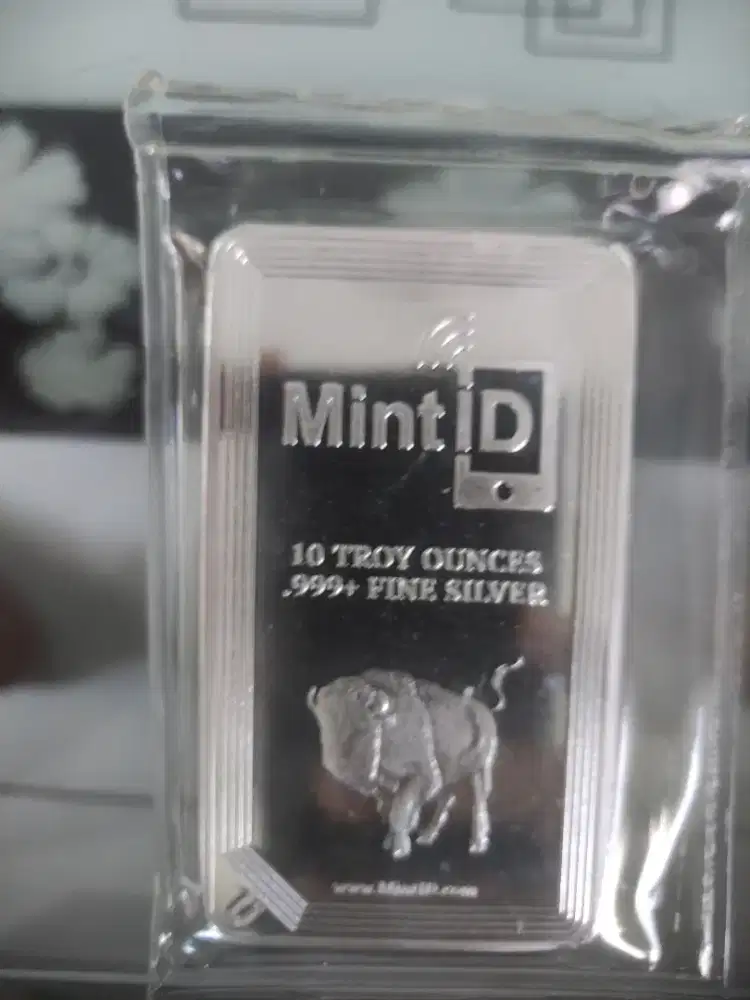 Perak batangan Mint ID 10 oz