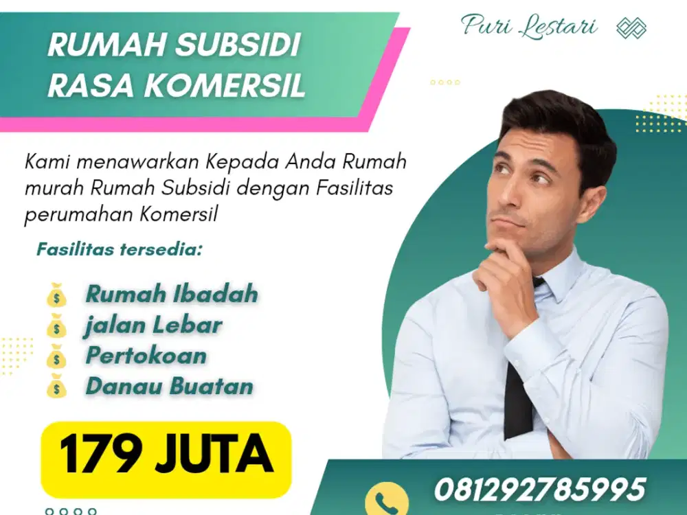 Rumah Murah Lokasi Strategis akses Mudah