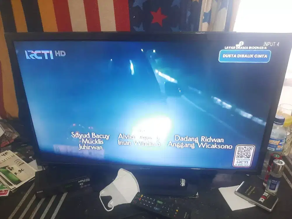 Tv sharp 32 inch plus stb apple matrix