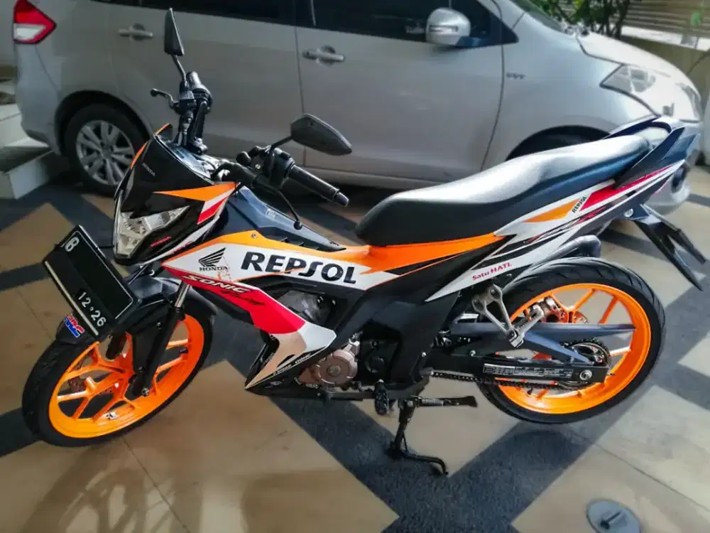 Honda Sonic 150R Repsol  |  KM Rendah, Mulus, Pajak Panjang