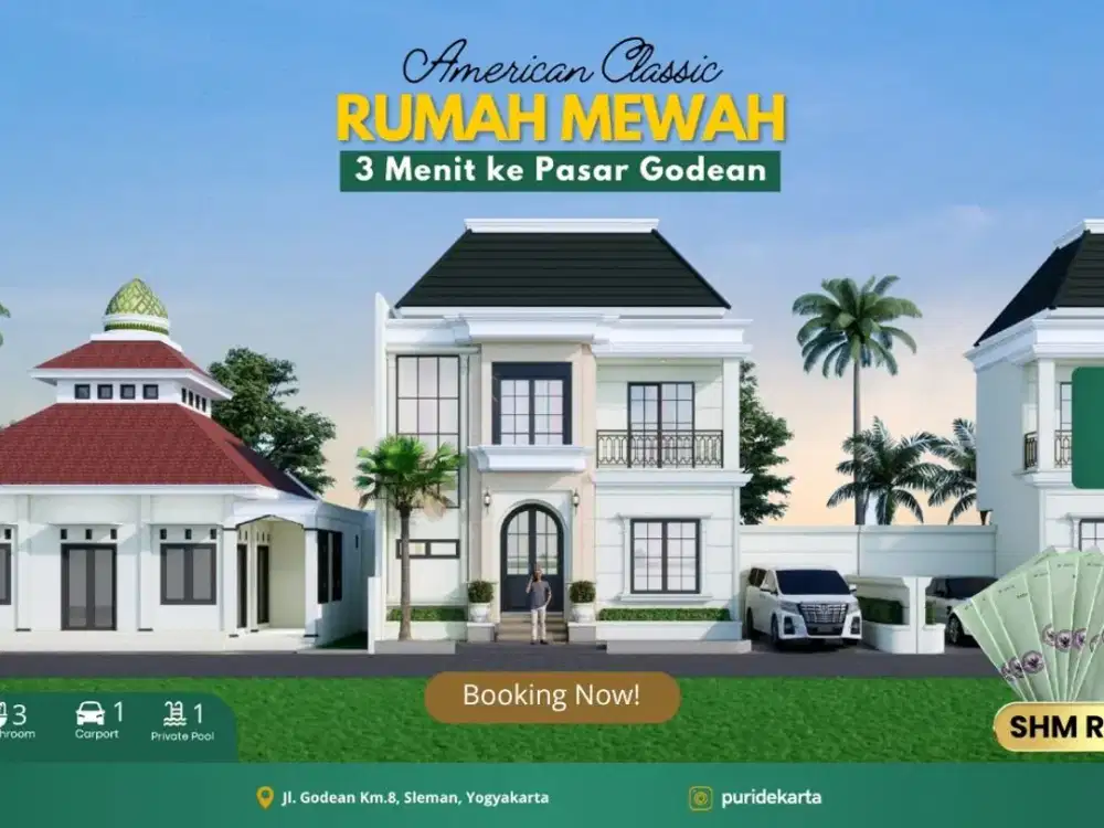 Jual Rumah  Sleman Dekat Malioboro SHM