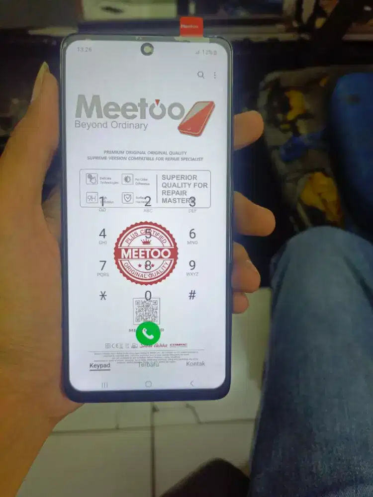 Jual Lcd Samsung A51+frame yang biasa.gratis pasang