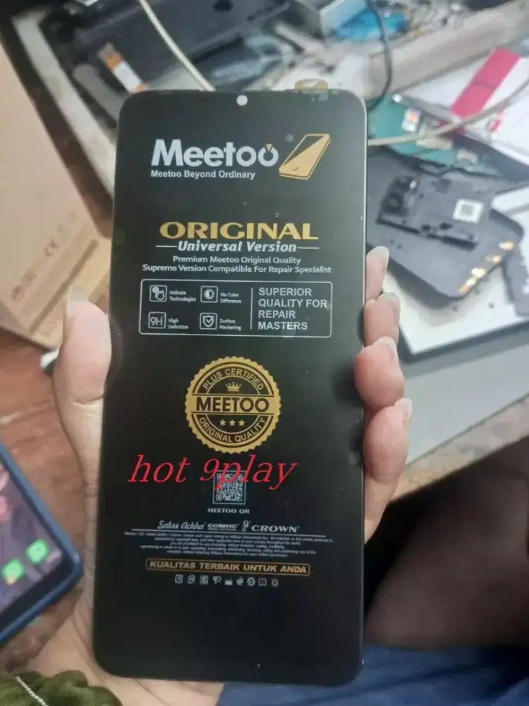 Jual Lcd infinix hot9play.gratis pasang