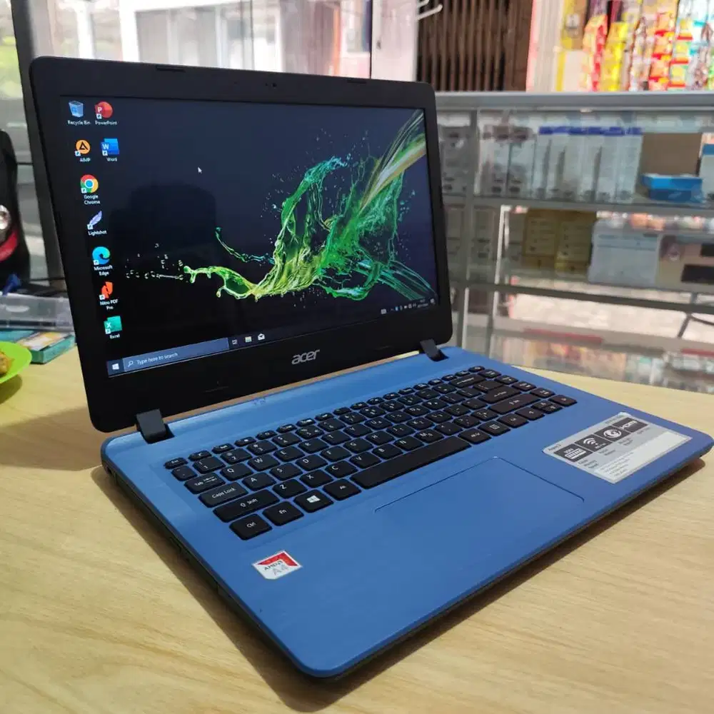 Laptop Acer Aspire A314 AMD A4-9120e Radeon R3 Mulus Mulus batre awet,
