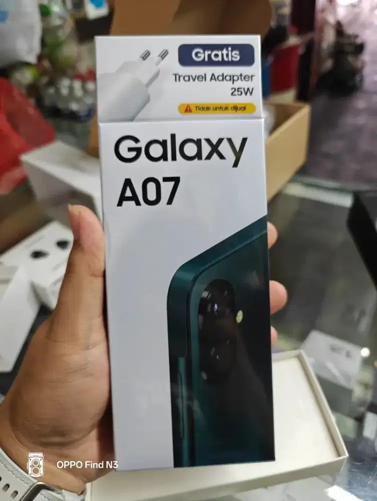 Samsung a07 green 4/64gb new baru grs resmi sein indo 1 thn