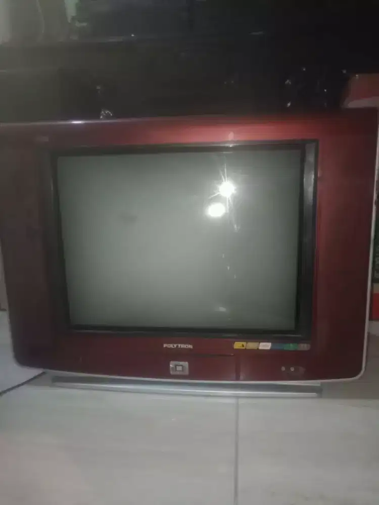 Tv Polytron Slim 21 in dan STB