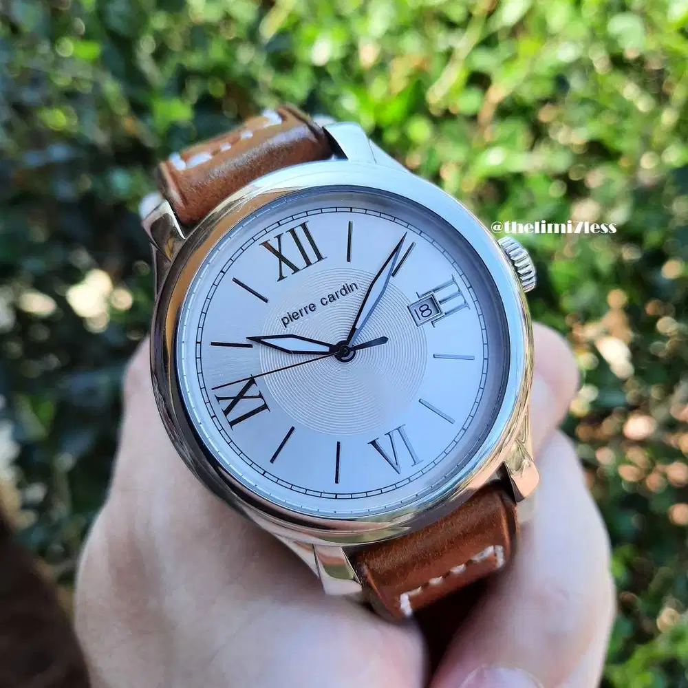 Jam tangan Pierre Cardin quartz swiss movement roman dial ref 805