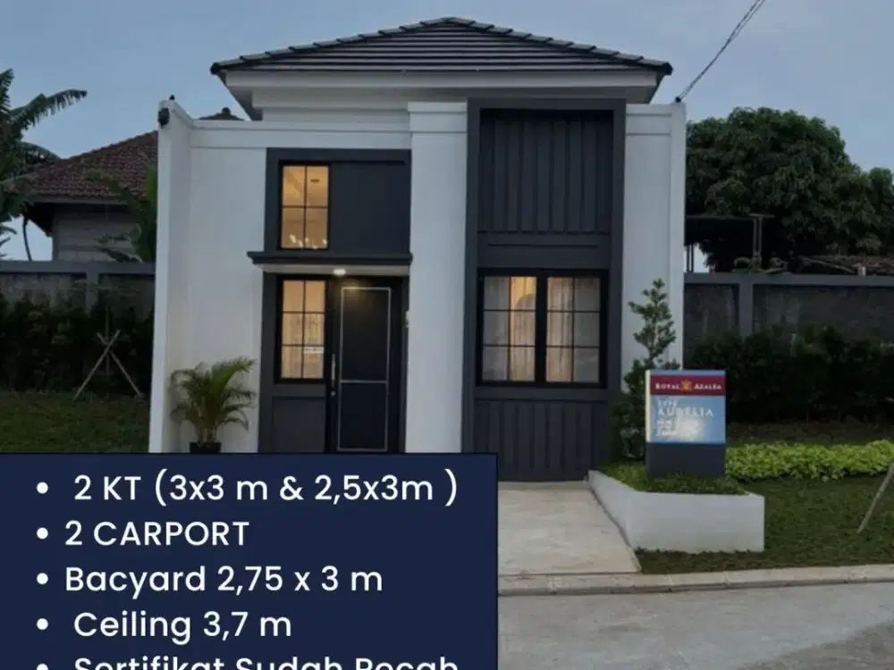 Di Jual RUMAH 1 LANTAI@Azalea - Legok