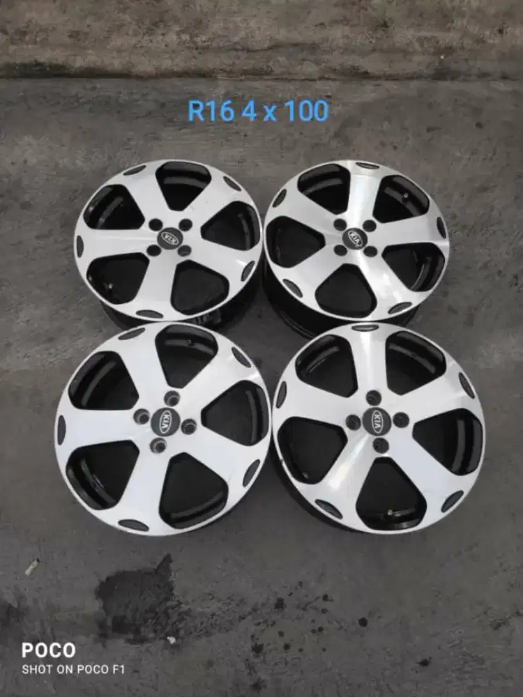 Oem KIA RIO R16 pcd 4 x 100 lebar 6 offset 36