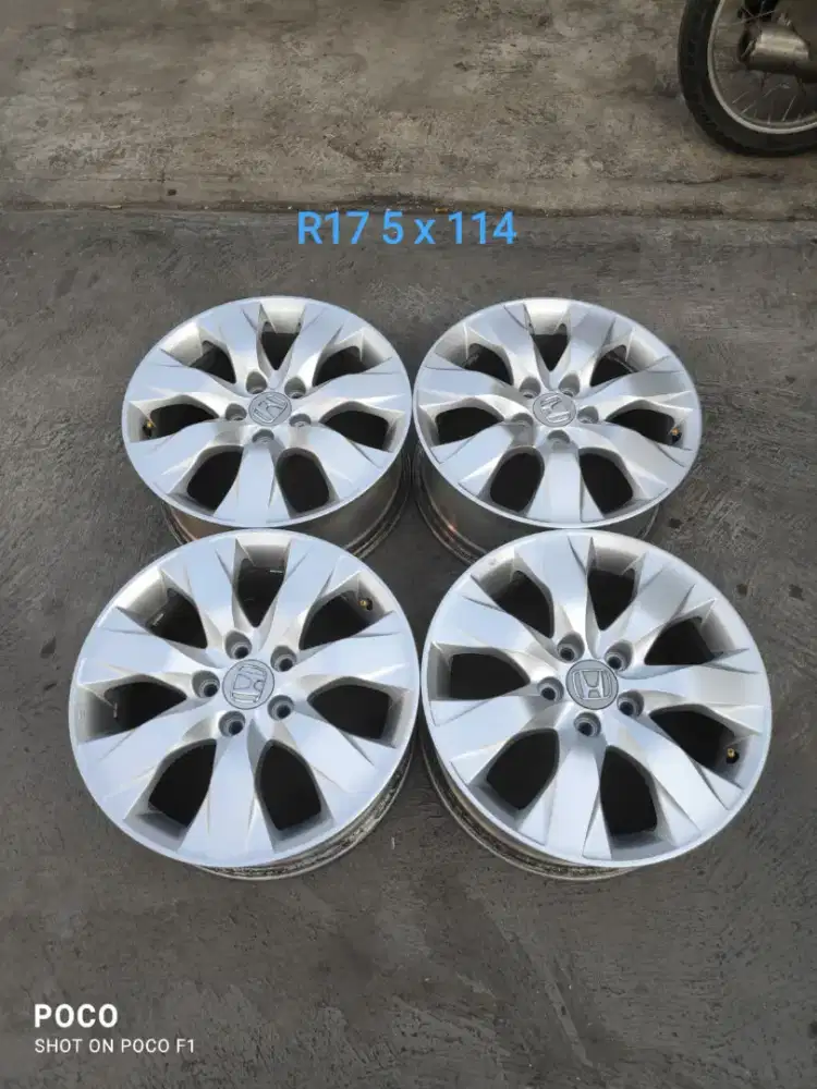 Oem HONDA ACCORD R17 pcd 5 x 114 lebar 7,5 offset 55