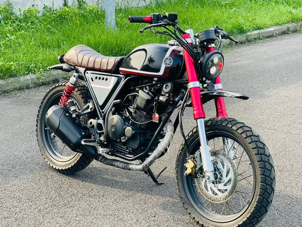 Yamaha scorpio custom scrambler scorpio bobber scorpio japstyle