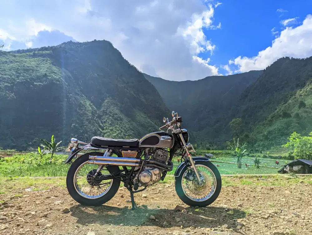 moge 400 cc yamaha sr x 400 motor custom british style