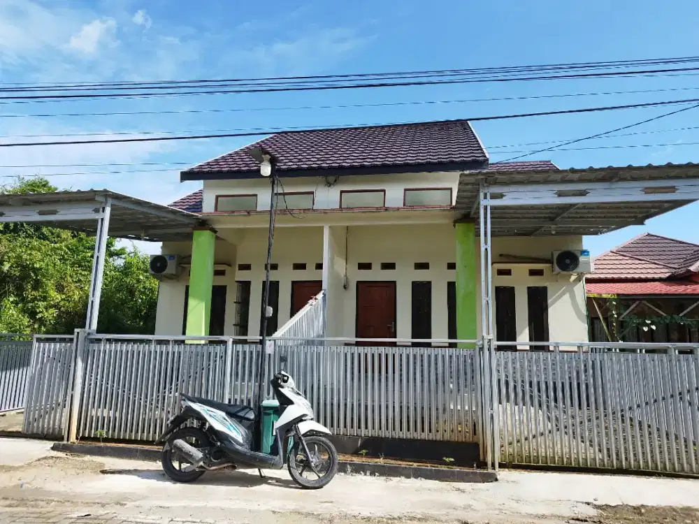 DI SEWAKAN RUMAH DI BERANGAS DEKAT UNISKA,RS ANSARI SALEH