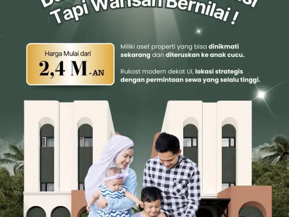 JUAL RUMAH KOST DEPOK DEKAT UI | INVESTASI KOST KOSTAN DI BEJI DEPOK DEKAT UNIVERSITAS INDONESIA