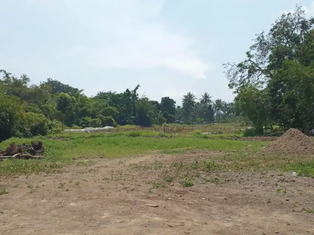 3 Menit Pasar Pakem-Tanah SHM Siap Bangun View Sawah