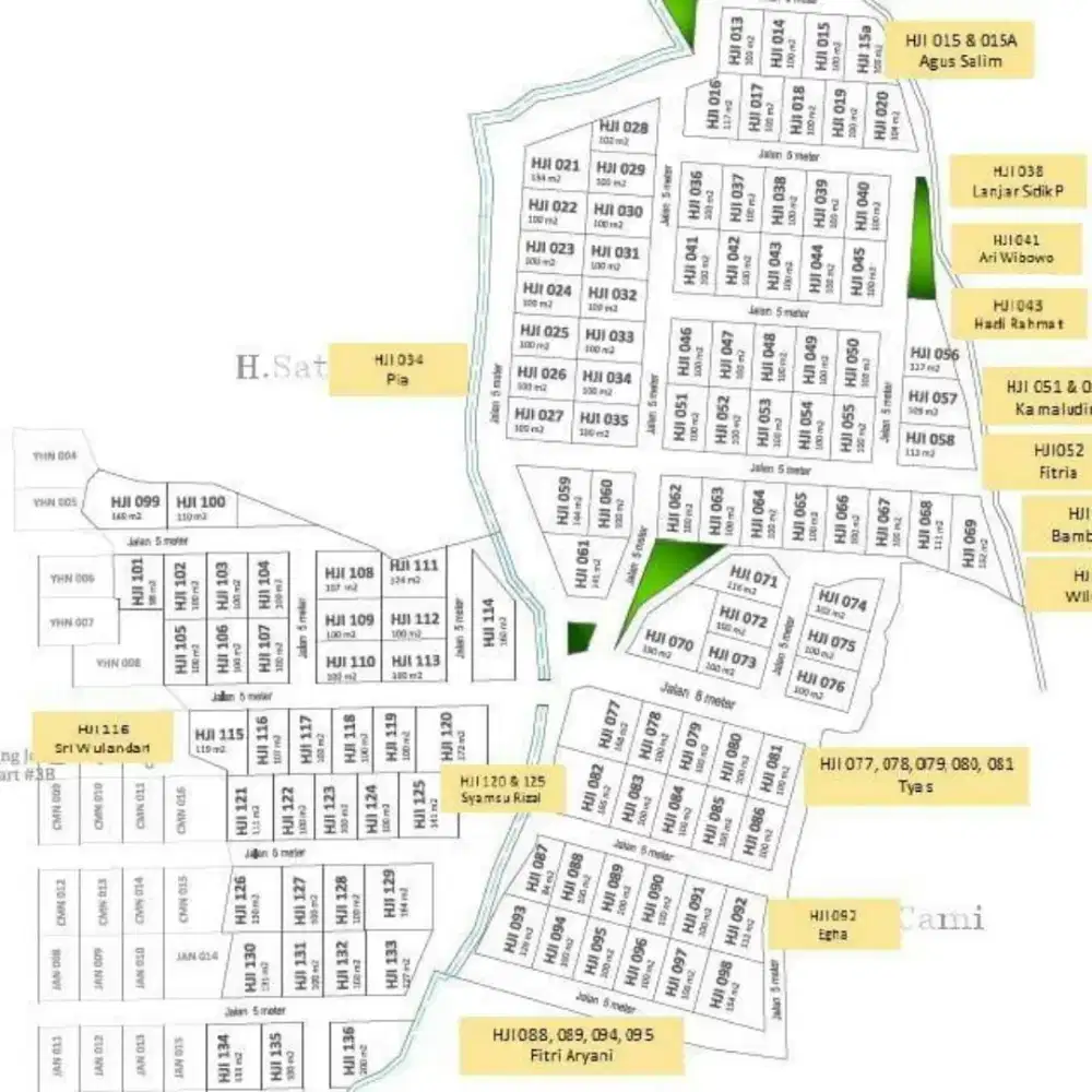 Tanah Kavling Lokasi Strategis Rencana Pengembangan Kawasan Baru