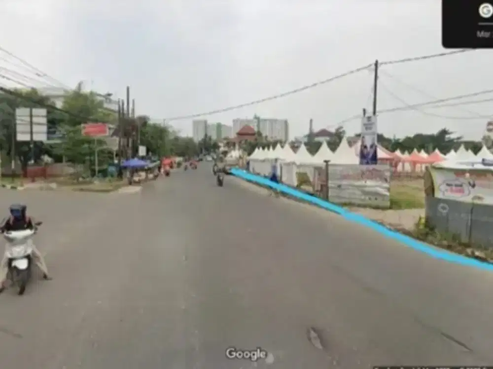 TANAH DIJUAL MURAH PINGGIR JALAN RAYA ARIA PUTRA CIPUTAT