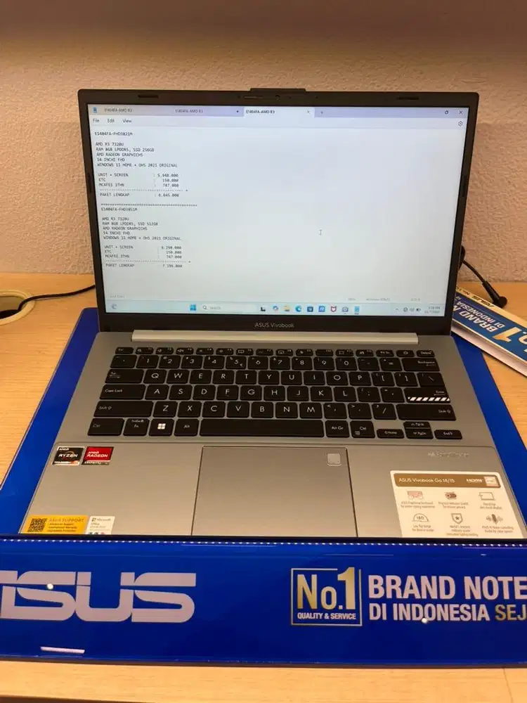 Kredit laptop asus