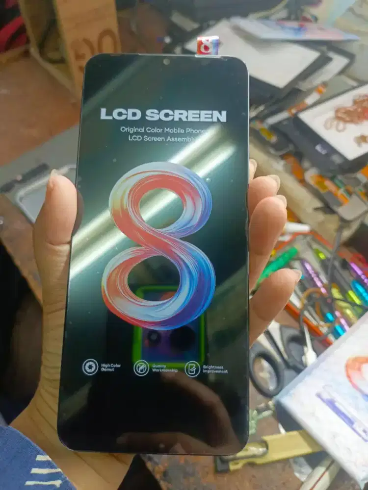 Jual Lcd infinix hot 11play.gratis pasang